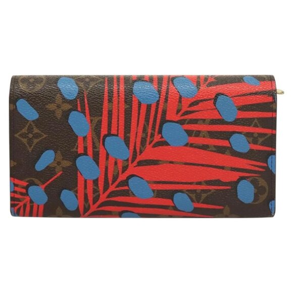 Authentic LOUIS VUITTON Monogram Portefeuille Sarah Wallet bst486-121825 - Picture 3 of 16